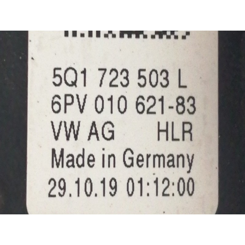 Recambio de potenciometro pedal para cupra ateca 2.0tsi 4drive referencia OEM IAM 5Q1723503L 5Q1723058 6PV01062183