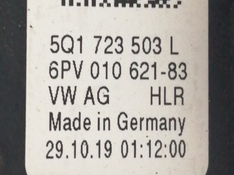 Recambio de potenciometro pedal para cupra ateca 2.0tsi 4drive referencia OEM IAM 5Q1723503L 5Q1723058 6PV01062183