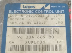 Recambio de centralita motor uce para peugeot 406 berlina (s1/s2) srdt referencia OEM IAM 9630466980   2