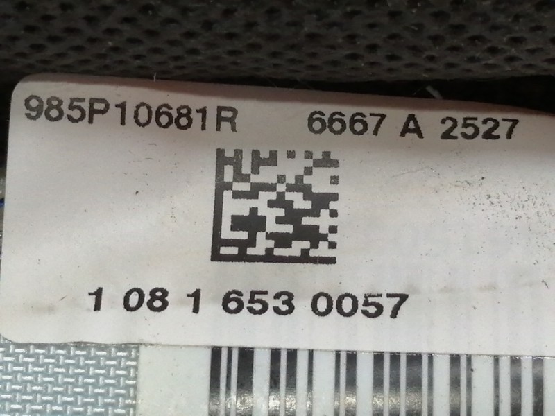 Recambio de airbag cortina delantero izquierdo para renault scenic iii dynamique referencia OEM IAM 985P10681R  