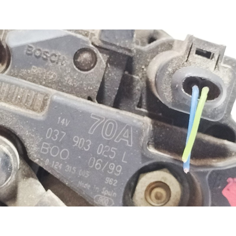 Recambio de alternador para volkswagen lupo (6x1/6e1) trendline referencia OEM IAM 037903025L  