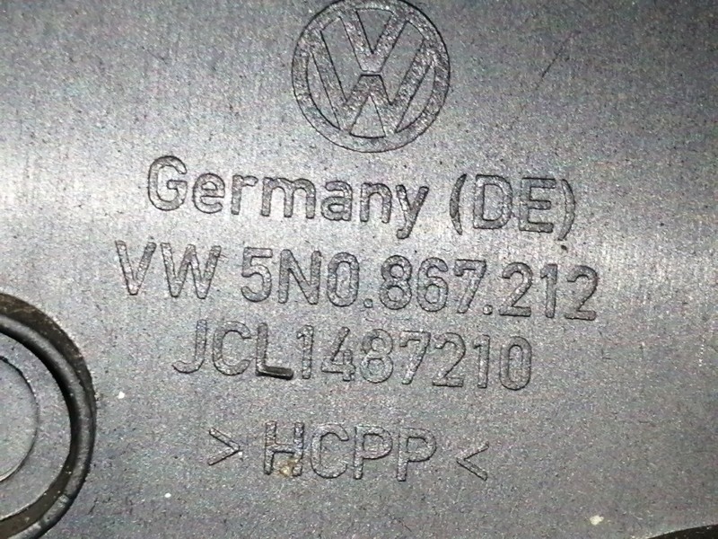 Recambio de guarnecido puerta trasera derecha para volkswagen tiguan (5n1) country referencia OEM IAM 5N0867212 JCL1487210 5N083