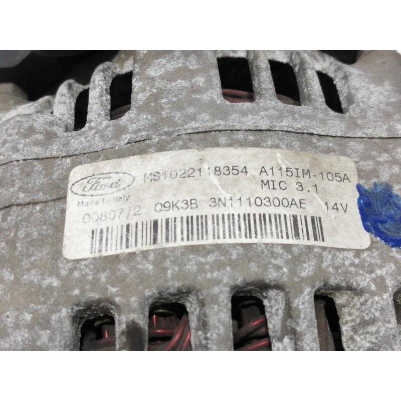 Recambio de alternador para ford focus berlina (cap) ghia referencia OEM IAM MS1022118354  