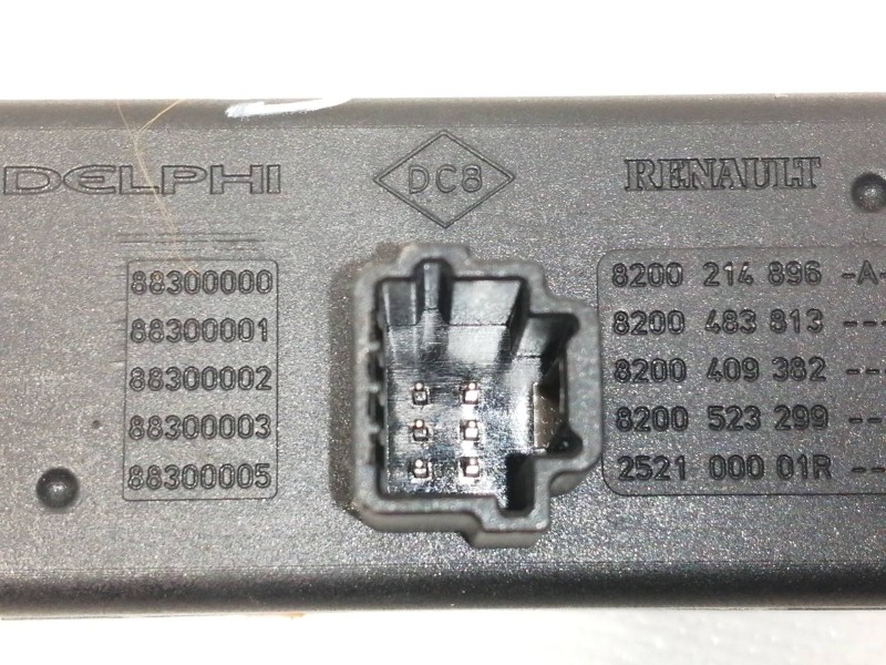 Recambio de warning para renault kangoo (f/kc0) luxe privilege referencia OEM IAM 8200214896A  