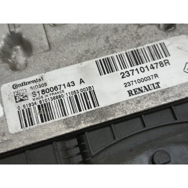 Recambio de centralita motor uce para renault scenic iii dynamique referencia OEM IAM S180067143  