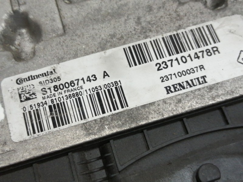 Recambio de centralita motor uce para renault scenic iii dynamique referencia OEM IAM S180067143  