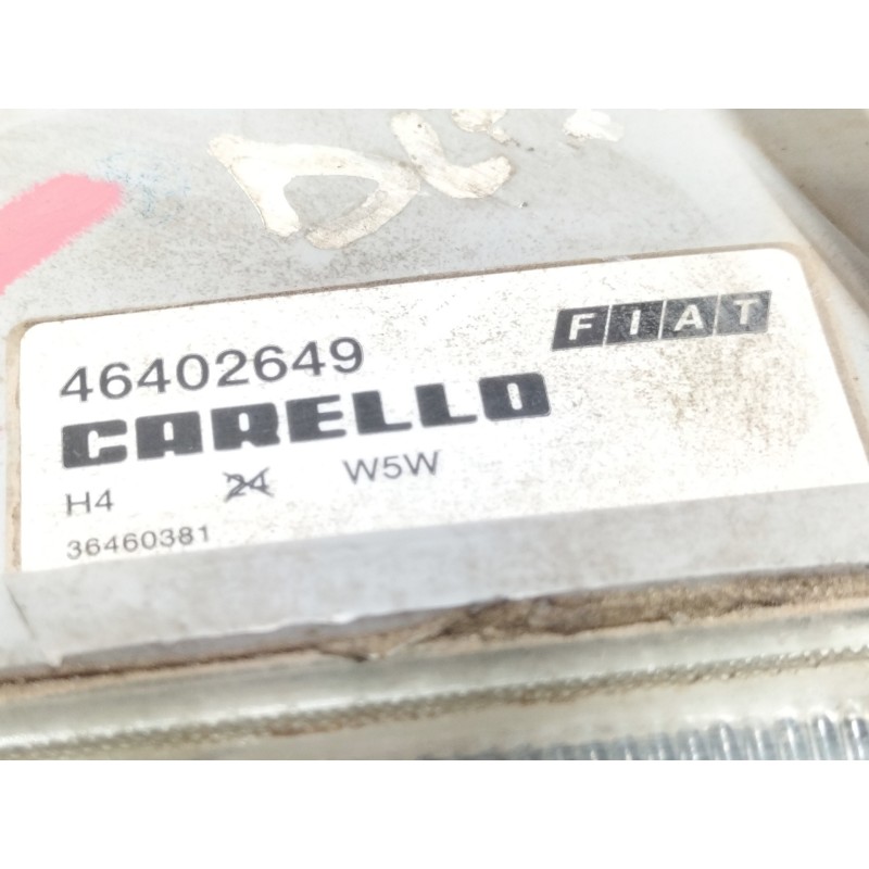 Recambio de faro derecho para fiat punto berl. (176) 55 s referencia OEM IAM 46402649  