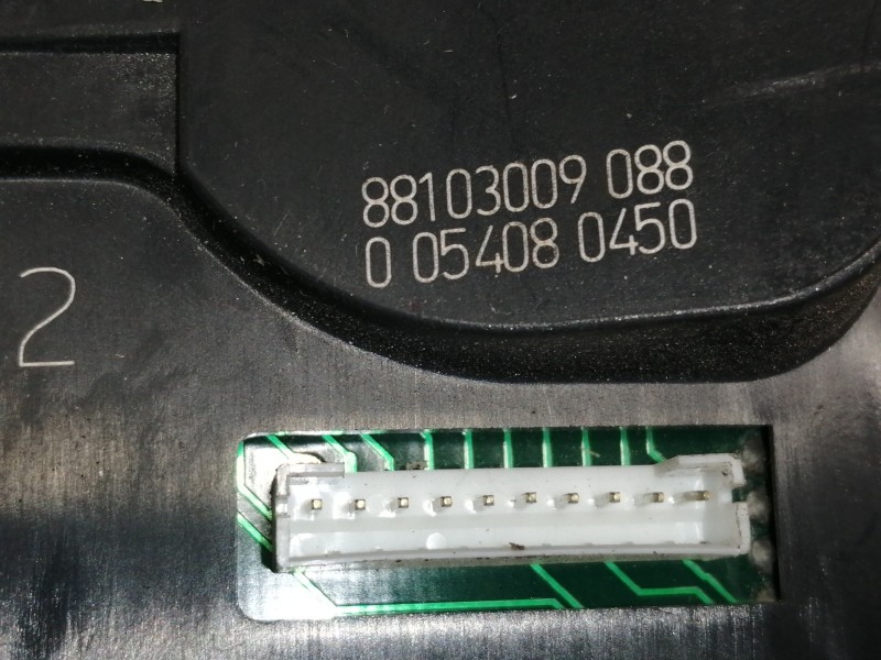 Recambio de mando limpia para renault kangoo (f/kc0) luxe privilege referencia OEM IAM 88103009  