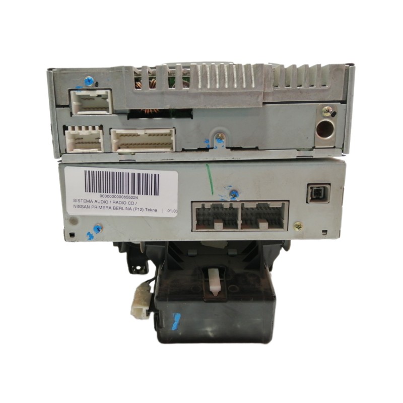 Recambio de sistema audio / radio cd para nissan primera berlina (p12) tekna referencia OEM IAM 28185AV700 PN2419F CL05342010322