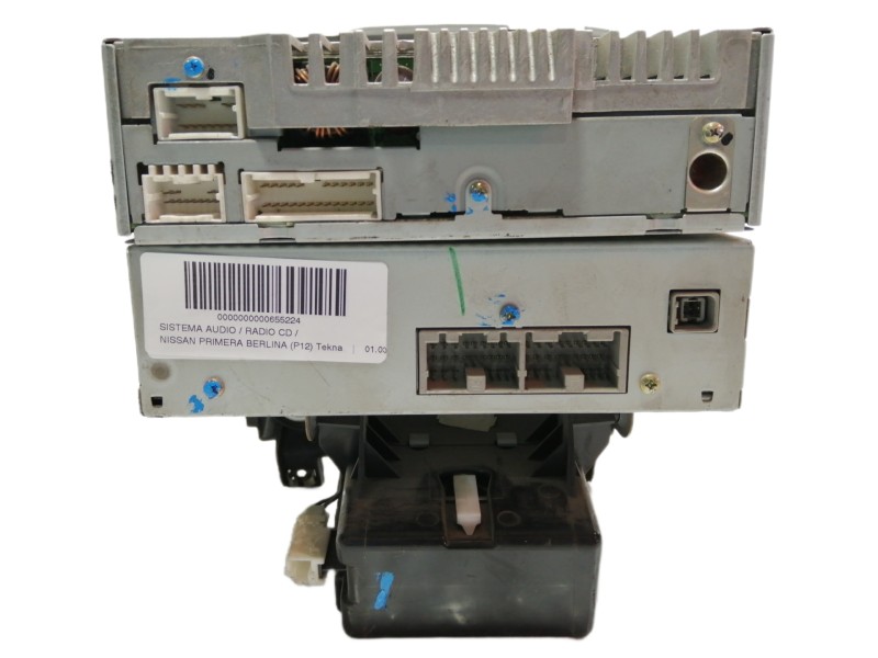 Recambio de sistema audio / radio cd para nissan primera berlina (p12) tekna referencia OEM IAM 28185AV700 PN2419F CL05342010322