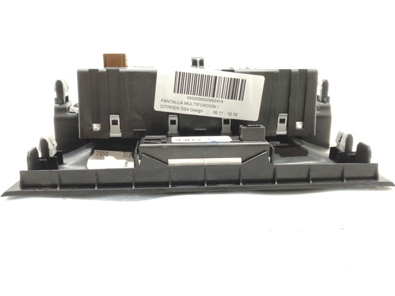 Recambio de pantalla multifuncion para citroën ds4 design referencia OEM IAM 967729648000  