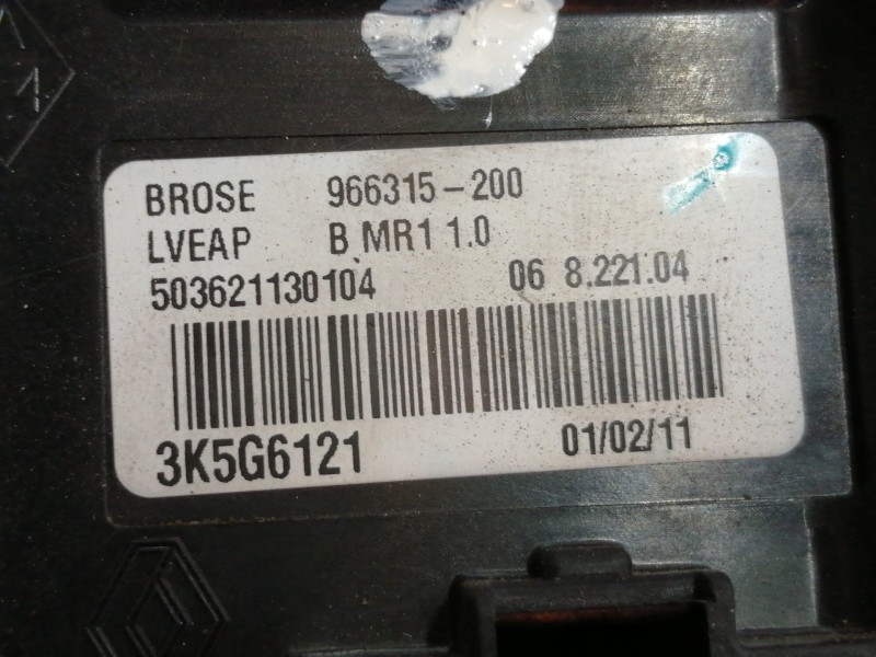 Recambio de elevalunas delantero izquierdo para renault scenic iii dynamique referencia OEM IAM   