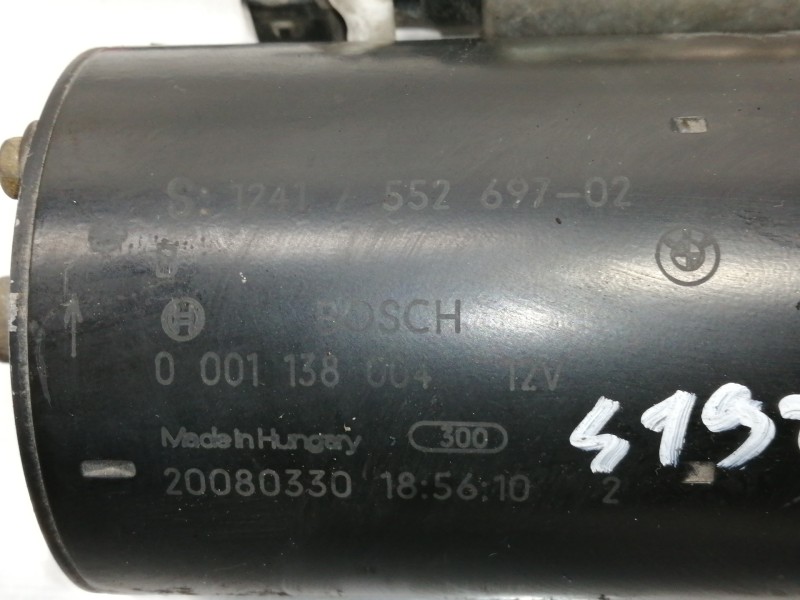 Recambio de motor arranque para mini mini (r56) cooper referencia OEM IAM 0001138004  