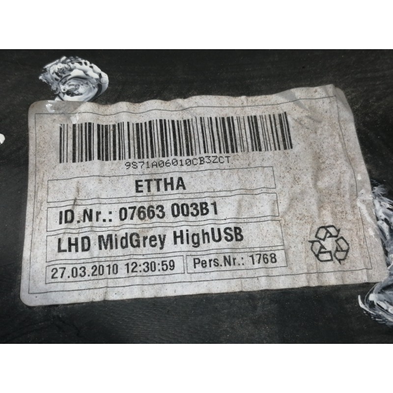 Recambio de guantera para ford mondeo ber. (ca2) trend x referencia OEM IAM 7S71A06010 07663003B1 