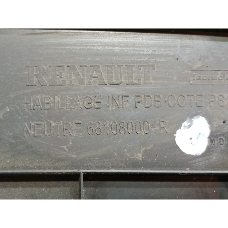 Recambio de guantera para renault scenic iii dynamique referencia OEM IAM 1019203001  