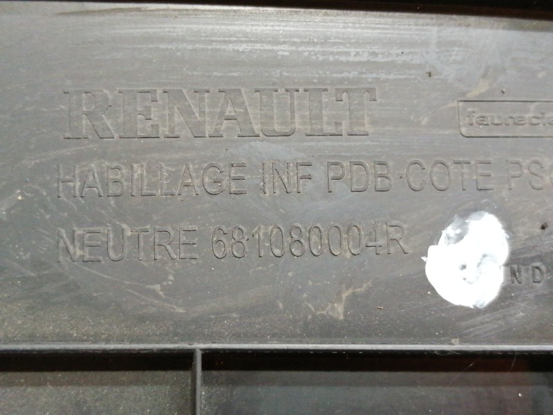 Recambio de guantera para renault scenic iii dynamique referencia OEM IAM 1019203001  