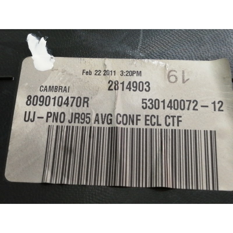 Recambio de guarnecido puerta delantera izquierda para renault scenic iii dynamique referencia OEM IAM 156043902 156043972 15604