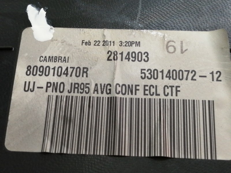 Recambio de guarnecido puerta delantera izquierda para renault scenic iii dynamique referencia OEM IAM 156043902 156043972 15604