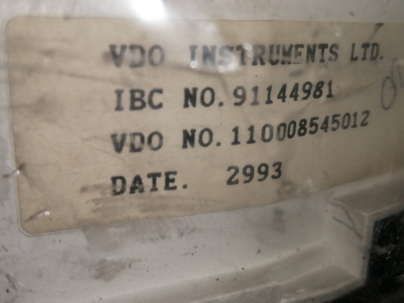 Recambio de cuadro instrumentos para opel frontera a básico referencia OEM IAM 91144981 81117707 