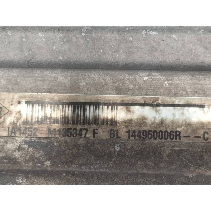 Recambio de intercooler para renault scenic iii dynamique referencia OEM IAM 144960006R  