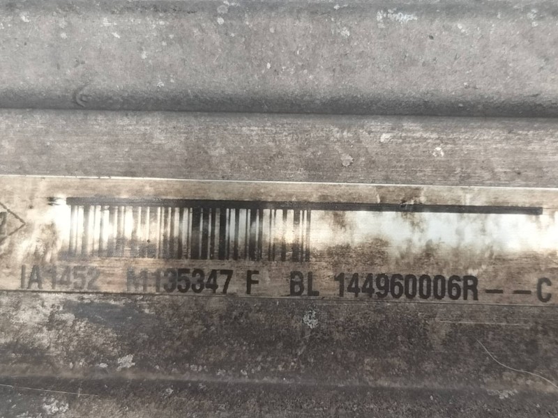 Recambio de intercooler para renault scenic iii dynamique referencia OEM IAM 144960006R  