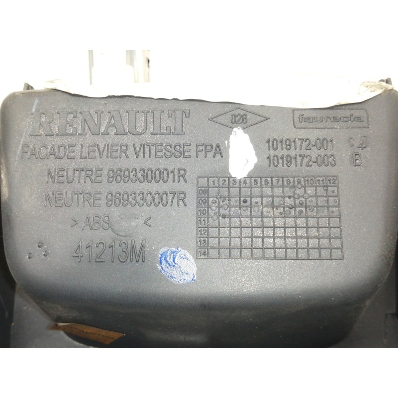 Recambio de moldura para renault scenic iii dynamique referencia OEM IAM 1019172  