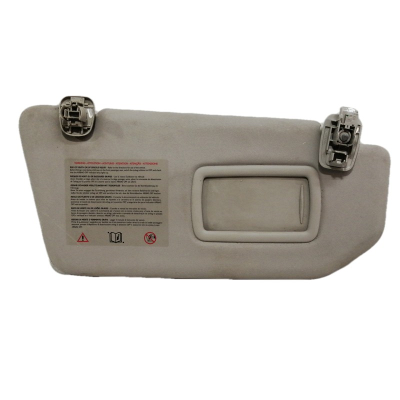 Recambio de parasol derecho para renault scenic iii dynamique referencia OEM IAM   