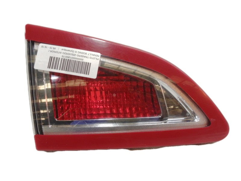 Recambio de piloto trasero izquierdo interior para renault scenic iii dynamique referencia OEM IAM 265550018R  