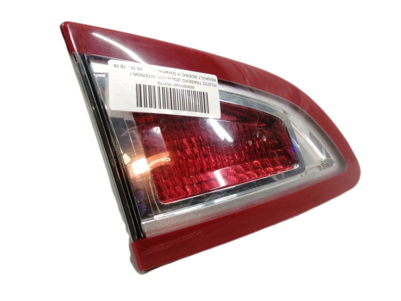 Recambio de piloto trasero izquierdo interior para renault scenic iii dynamique referencia OEM IAM 265550018R  