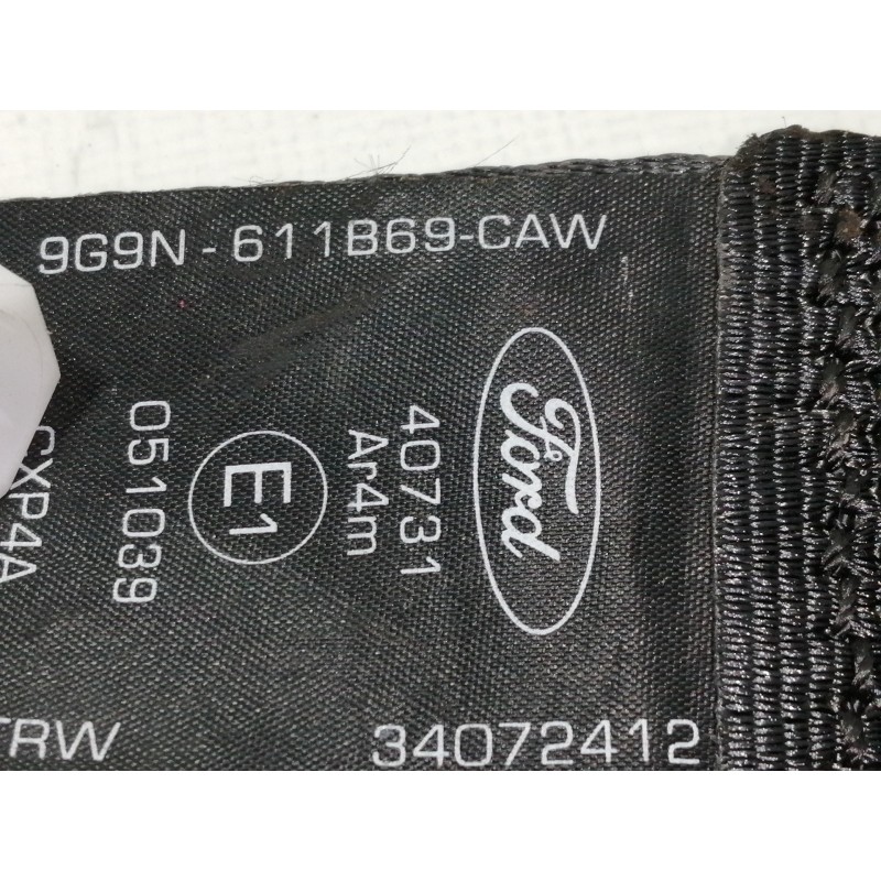 Recambio de cinturon seguridad trasero derecho para ford mondeo ber. (ca2) trend x referencia OEM IAM 9G9N611B69CAW  
