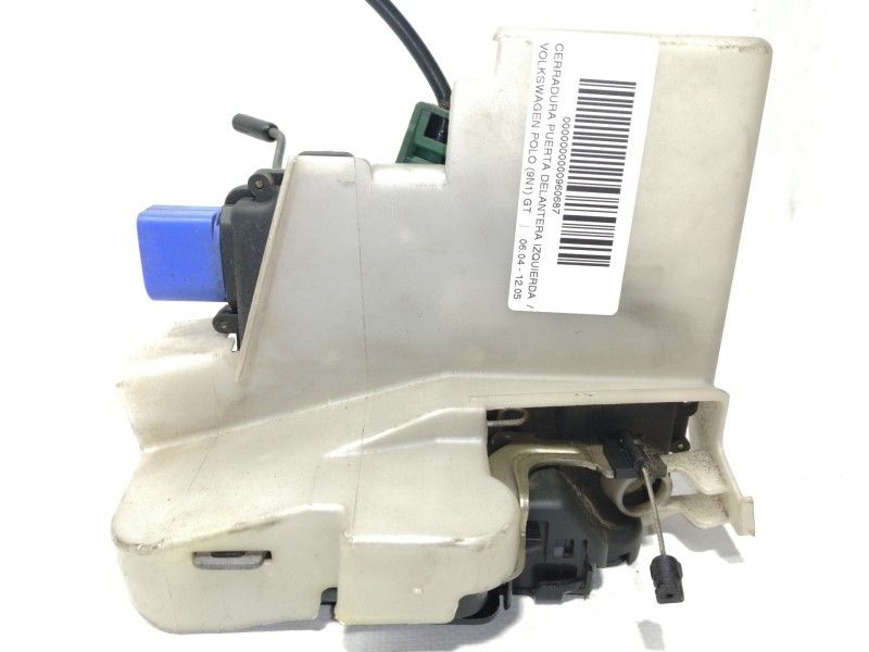 Recambio de cerradura puerta delantera izquierda para volkswagen polo (9n1) gt referencia OEM IAM 3B1837015AM  
