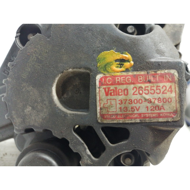 Recambio de alternador para hyundai coupe (gk) 2.7 v6 gls referencia OEM IAM 3730037800 2655524 