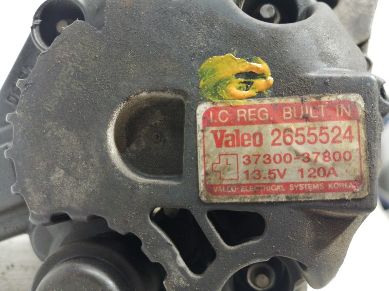 Recambio de alternador para hyundai coupe (gk) 2.7 v6 gls referencia OEM IAM 3730037800 2655524 
