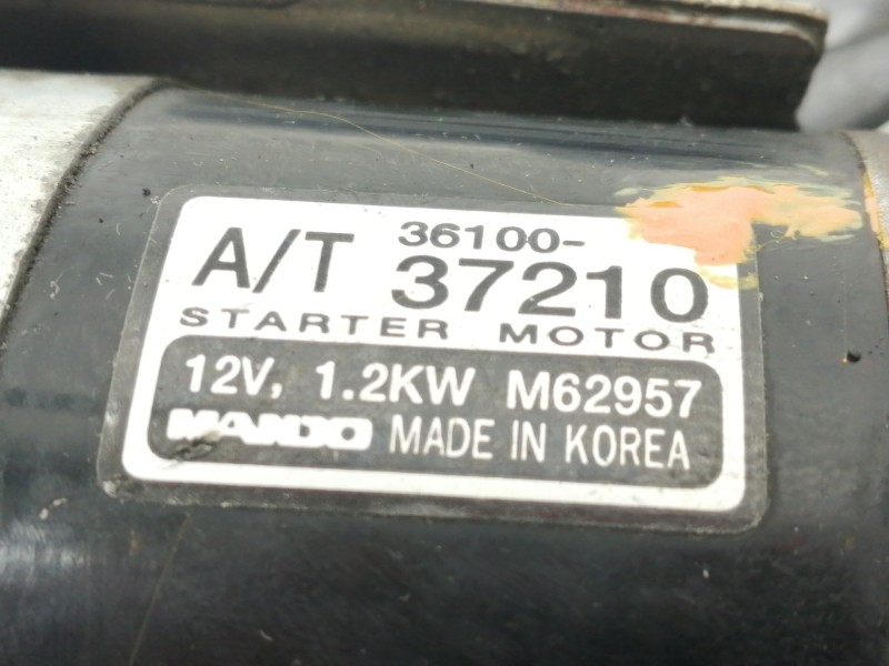 Recambio de motor arranque para hyundai coupe (gk) 2.7 v6 gls referencia OEM IAM 3610037210  