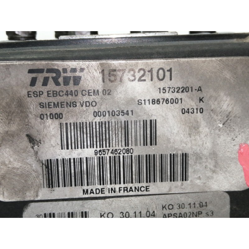 Recambio de abs para peugeot 407 st sport referencia OEM IAM 15732101 15732201A 9657462080 S118676001 8554603294 