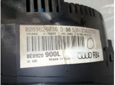 Recambio de cuadro instrumentos para audi a4 berlina (8e) 2.0 fsi referencia OEM IAM 8E0920900NX 1036901830  2