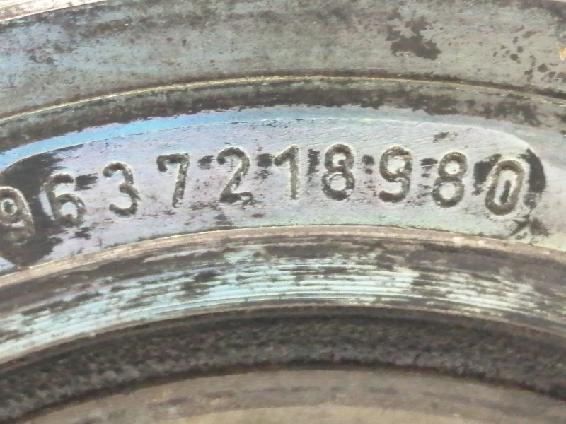 Recambio de polea cigueñal para peugeot 206 berlina xr referencia OEM IAM 9637218980  