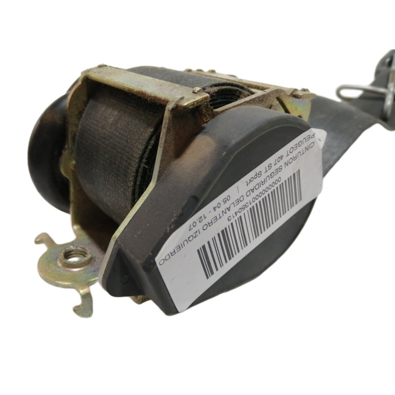 Recambio de cinturon seguridad delantero izquierdo para peugeot 407 st sport referencia OEM IAM B507744A081 4460369 