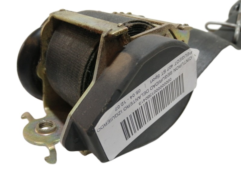 Recambio de cinturon seguridad delantero izquierdo para peugeot 407 st sport referencia OEM IAM B507744A081 4460369 