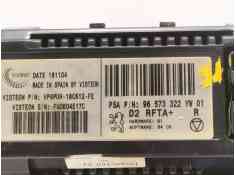 Recambio de mando calefaccion / aire acondicionado para peugeot 407 st sport referencia OEM IAM 96573322 96512442 96470287 2