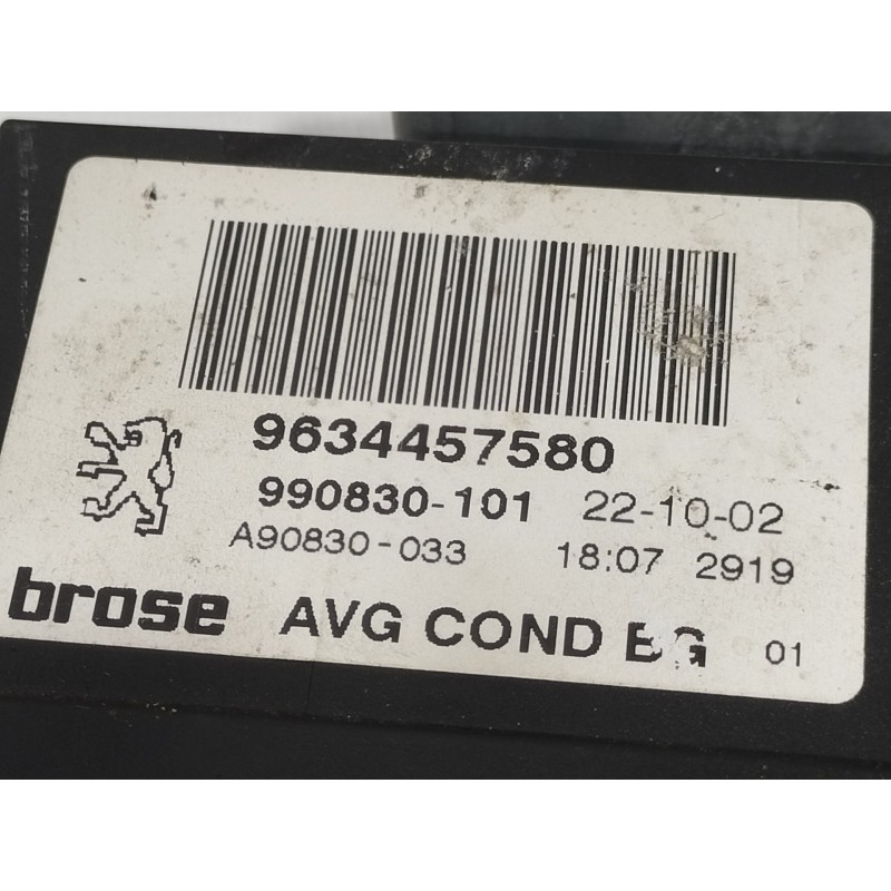 Recambio de elevalunas delantero izquierdo para peugeot 307 break / sw (s1) sw referencia OEM IAM 9634457580  