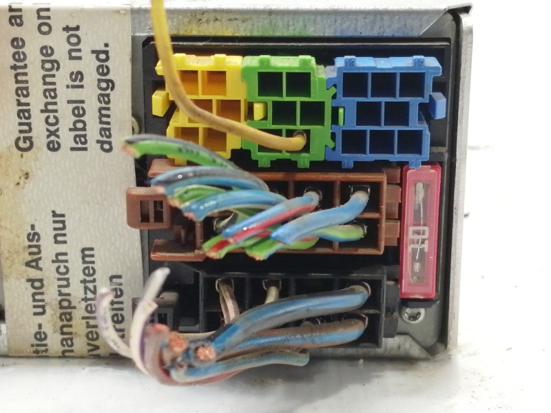 Recambio de sistema audio / radio cd para seat ibiza (6l1) stella referencia OEM IAM 03101007728007  