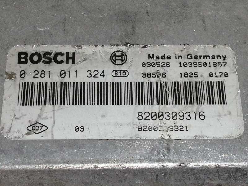 Recambio de centralita motor uce para renault laguna ii (bg0) authentique referencia OEM IAM 0281011324  