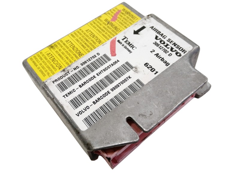 Recambio de centralita airbag para volvo s40 berlina 1.8i referencia OEM IAM 30612702D  