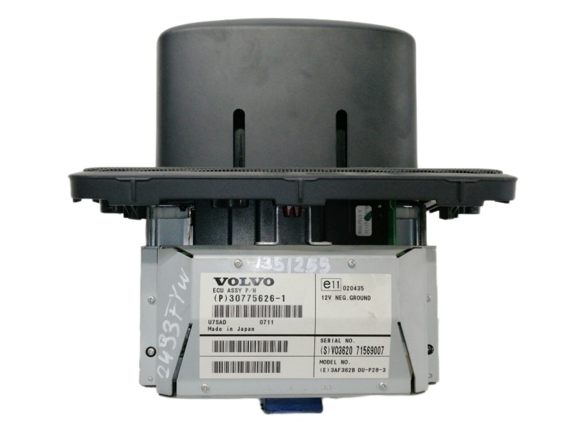 Recambio de pantalla multifuncion para volvo xc90 d5 kinetic (5 asientos) (136kw) referencia OEM IAM 307756261 V0362071569007 3A