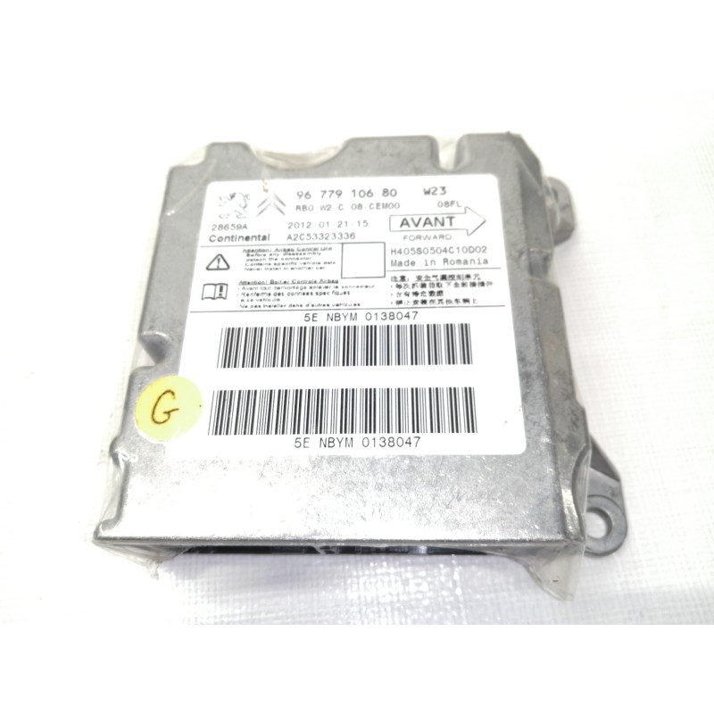 Recambio de centralita airbag para peugeot 508 active referencia OEM IAM 9677910680  