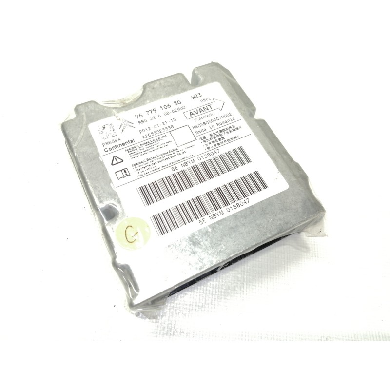 Recambio de centralita airbag para peugeot 508 active referencia OEM IAM 9677910680  