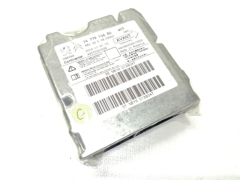 Recambio de centralita airbag para peugeot 508 active referencia OEM IAM 9677910680  