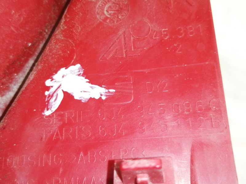 Recambio de piloto trasero derecho para seat ibiza (6j5) reference referencia OEM IAM 6J4945096  