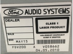 Recambio de sistema audio / radio cd para ford transit combi ´06 ft 300 m trend referencia OEM IAM 8C1T18C815AC   2